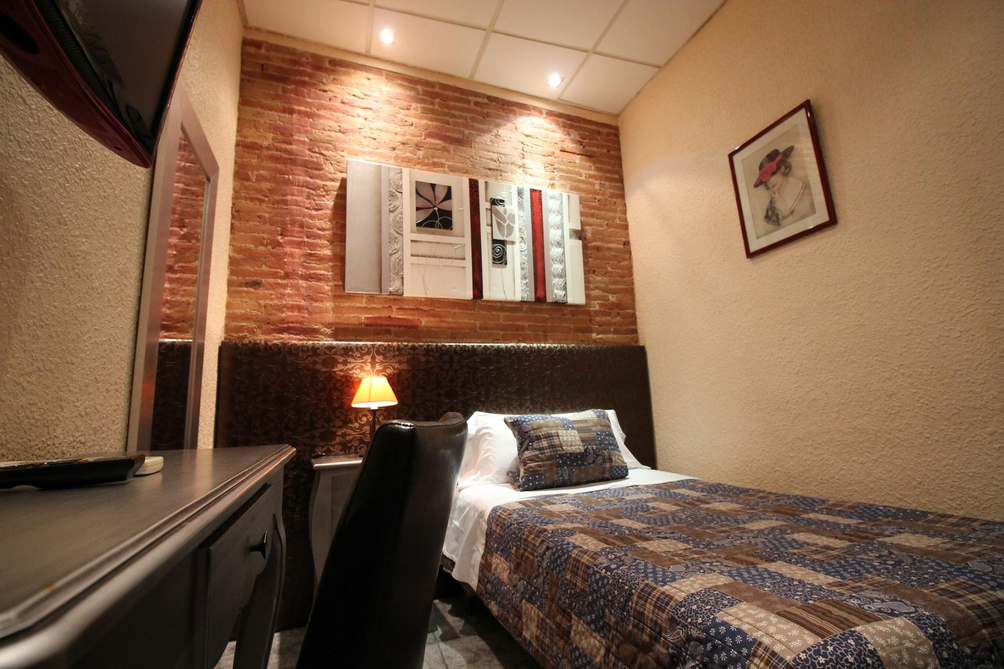 Hostal Orleans Barcelona Exteriör bild