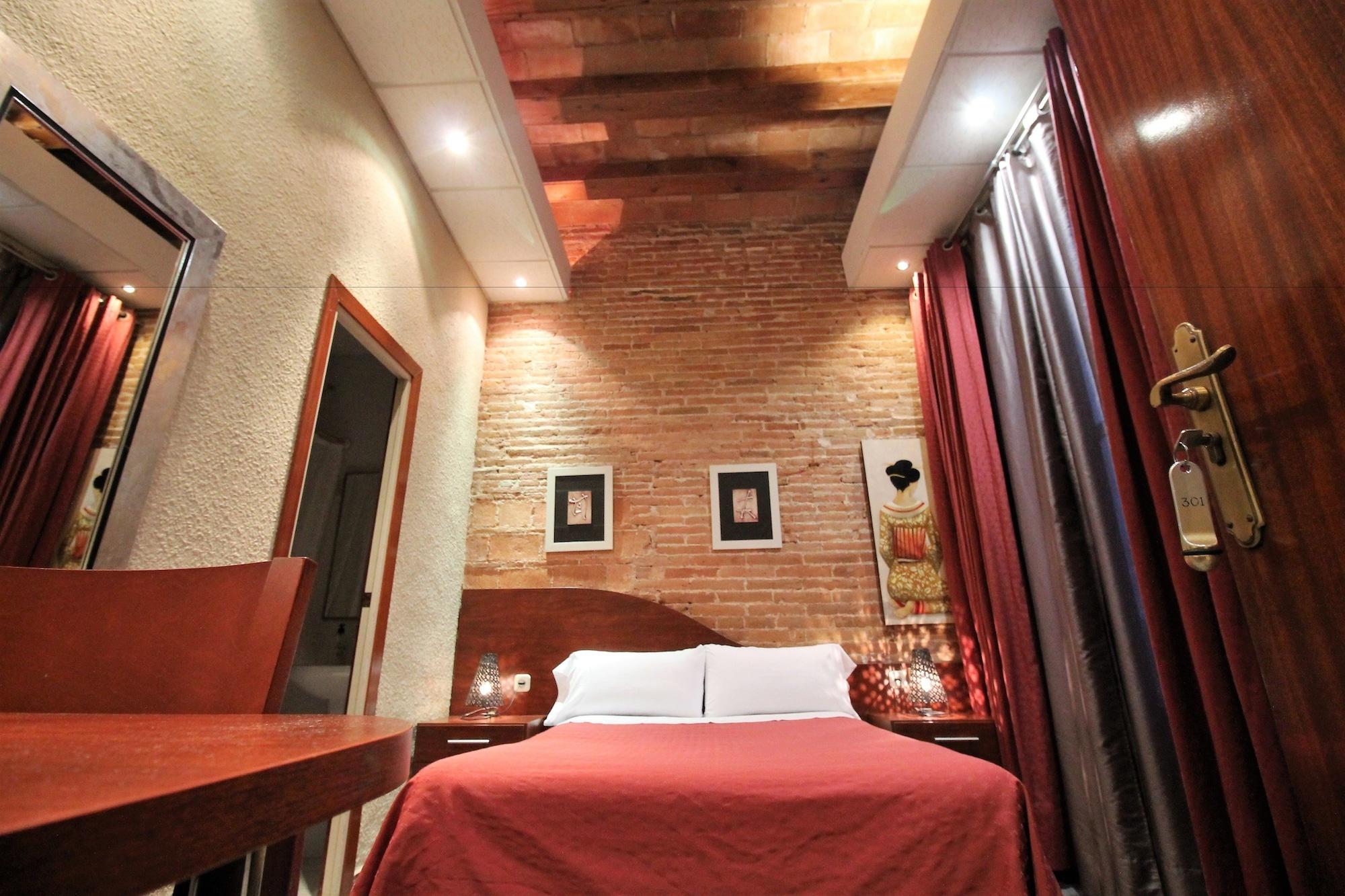 Hostal Orleans Barcelona Exteriör bild