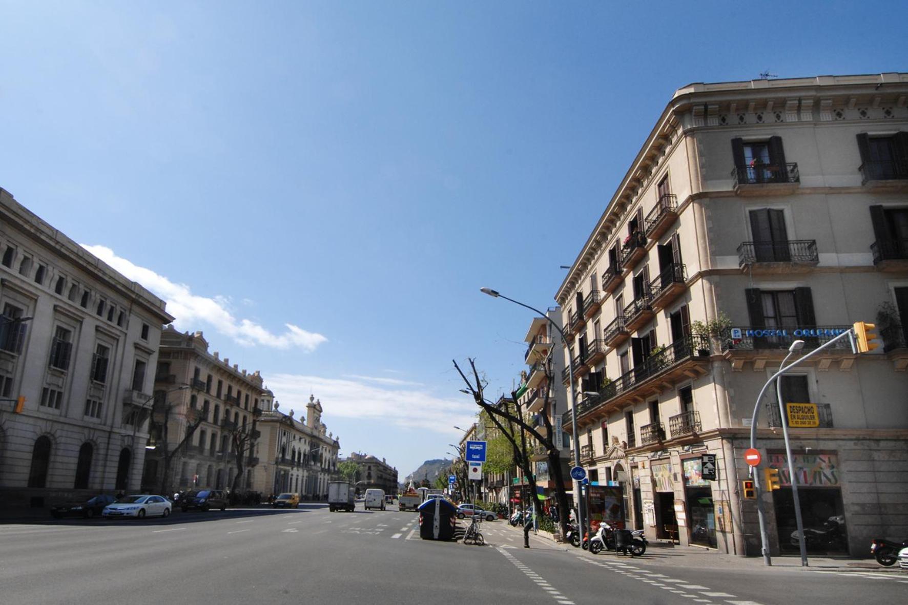 Hostal Orleans Barcelona Exteriör bild